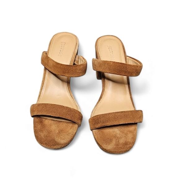 Soludos Ines Heels In Walnut - Picture 3 of 8